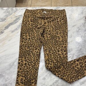 Roommates Brown Leopard M Leggings